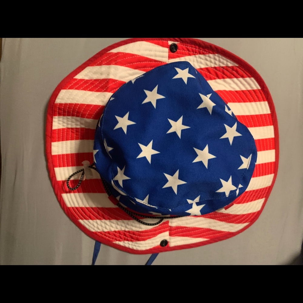American Flag Bucket Hat